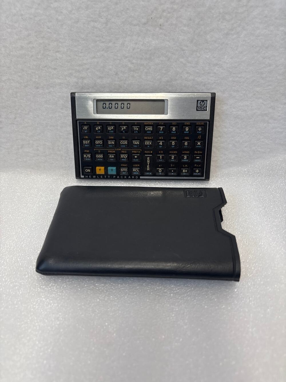 Vintage Hewlett-Packard HP 15C Scientific Calculator w/ Original Sleeve (TESTED)